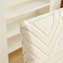 1張 Massivfarbe Jacquard-staubschutzstuhlbezug Mit Hoher Elastizität, Verschleißfestigkeit, Universell Für Alle Jahreszeiten Geeignet Und Passt Zu Büro, Wohnzimmer Und Zuhause - 米色 - 查看 9
