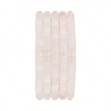 1 Fio De Miçanga Cilíndrica De Rondelle De Pedra 4x2mm De Turquesa, Quartzo E Jasper Para Fazer Jóias Com Contas De Disco Redondo E Plano Para Fazer Pulseiras Como Acessórios Diy