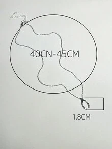 1 件不对称线吊坠锁骨链项链，采用 S925 纯银材质。简约时尚的通勤项链，可搭配多种服装风格，适合作为送给女朋友的礼物，也是可以与其他配饰叠戴的珠宝。 - 銀色 - 查看 2