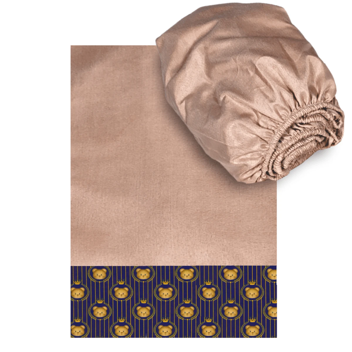 MeF Mae e Filho Baby & Kid's Blankets - Dusty Blue - View 1