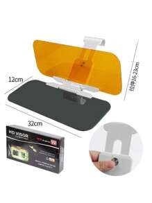 汽車遮陽板收納袋汽車防眩風擋板–2合1日夜防眩車遮陽板可調節通用汽車遮陽板 - Stretching Style - 查看 2