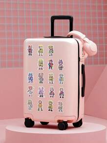 62入組糖果色少女貼紙套裝,適用於diy手機殼、筆記本、日誌、手提箱、相簿等等! - 彩色 - 查看 10