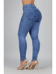 Women Jeans - Blue - View 3