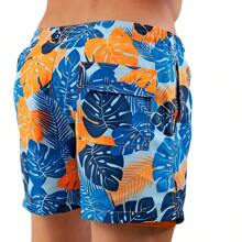 Beach Shorts Shorts Men's Swimsuit Swimwear - 藍色 - 查看 4