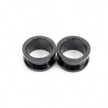 2入組 6-25mm 不鏽鋼耳道管塞,黑藍金顏色擴張器伸展器穿孔身體首飾 - 擴耳器 - 查看 42