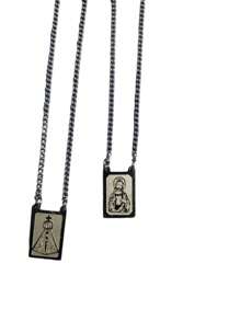 Men's Pendant Necklaces - Bạc - Xem 2