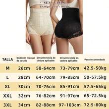 Panty Faja Calzón Reductora Abdomen Moldeadora Levanta Nalga - Albaricoque - Ver 3