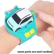 Reloj De Juguete Con Control Remoto Para Coches Led 2.4ghz, Coche De Control Remoto Miniatura De Aleación, Reloj De Carreras De Muñeca De Coche Rc, Juguete Interactivo De Carreras De Coches, Regalo De Cumpleaños Para Niño - Multicolor - Ver 3