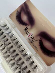 Tesouro direto Import False Eyelashes - màu đen - Xem 3