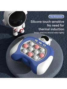 Pop Pro快速推推遊戲,炫彩手指按壓遊戲機,家用感官記憶訓練玩具,4種模式派對小推小玩具,聖誕禮物兒童玩具,3-12歲適用 - 綠色 - 查看 5