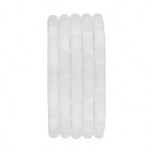 1 Fio De Miçanga Cilíndrica De Rondelle De Pedra 4x2mm De Turquesa, Quartzo E Jasper Para Fazer Jóias Com Contas De Disco Redondo E Plano Para Fazer Pulseiras Como Acessórios Diy