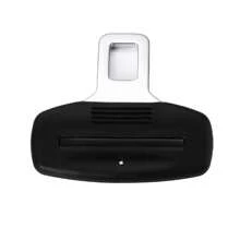 2pcs Black Seat Belt Insert Buckle Car Safety Belt Accessory Lock Tongue Straight Buckle Components - Black - View 3