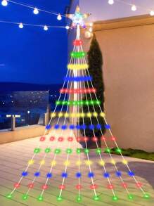 1 szt. 144 diod LED 2,2 m Sznur świetlny w kształcie gwiazdy sopelkowej, odpowiedni do pokoju, choinki, ślubu, dekoracji kempingowej (nie wodoodporny), pudełka na prezent, dekoracji pokoju, dekoracji bożonarodzeniowych, lampek bożonarodzeniowych, dekoracji sypialni, dekoracji domu, dekoracji na imprezę, świąt Bożego Narodzenia, prezentów na Święto Dziękczynienia, dekoracji choinkowych, ozdób, dekoracji na Halloween, dekoracji bożonarodzeniowych, Święta Dziękczynienia, ślubu, dekoracji domu, dekoracji domu, dekoracji jesiennych, dekoracji jesiennych, dekoracji urodzinowych na prezenty, artykułów imprezowych, do wnętrz, na zewnątrz, ogrodu, dekoracji świątecznych, dekoracji ściennych, ozdób na Halloween, dekoracji bożonarodzeniowych, dekoracji świątecznych, choinki, prezentów, dekoracji na Święto Dziękczynienia, ślubu, dekoracji domu, dekoracji jesiennych, dekoracji jesiennych, dekoracji urodzinowych na prezenty, artykułów imprezowych, do wnętrz, na zewnątrz, ogrodu, dekoracji świąteczny