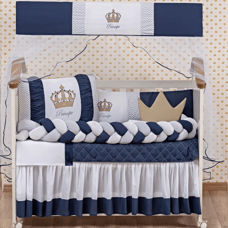 Lưới che cũi trẻ em và em bé - Màu xanh hải quân - Xem 1