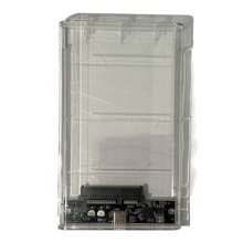 Case Slim Hd Ssd Adaptador Usb 3.0/3.1 Sata 3.0" Externo 5gbps Rápido Transparente - Transparente - Visão 4