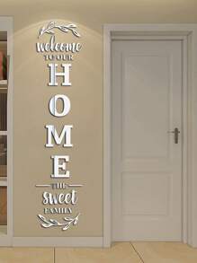 3d 壓克力鏡牆貼,銀色,家居裝飾 Diy 自黏壓克力貼紙,適合客廳、臥室、家庭,包括字母標誌 - 銀色 - 查看 4