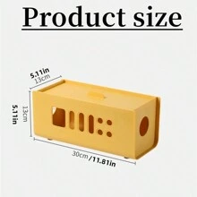 1 件電線收納盒,非常適合分類各種電線、整理桌面電纜、電源線插拔,保持整潔 - 彩色 - 查看 3