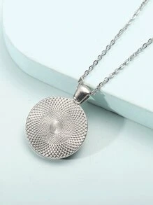 十二星座发光宝石吊坠银项链，男女皆宜，可个性化定制，是圣诞节和情人节的精美配饰。 - 銀色 - 查看 8