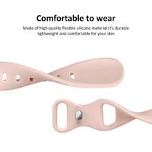 Compatível com Pulseira para Apple Watch 38mm 40mm 41mm 42mm 44mm 45mm 46mm 49mm, Compatível com Apple Watch Series Ultra/Ultra 2 10/9/8/7/6/5/4/3/2/1 SE, Pulseira de Substituição Fina e Estreita de Silicone Macio para Esporte para Mulheres