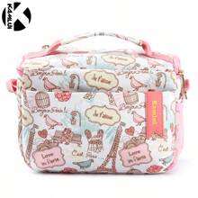 Mirrorless Camera Bag Small Slr Backpack, Shockproof And Splashproof - Pink - View 6