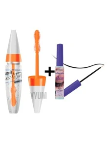 Kit Serum exactitud y Delineador liquido prosa NEGRO (gel rimel transparente pestañas diamond beauty KJ El serum mas viral de internet) - transparente - Ver 10