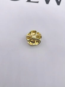 女性簡約時尚珐琅山茶花胸針,高端精緻毛衣卡迪根別針,獨特優雅胸針 - 紅色 - 查看 8