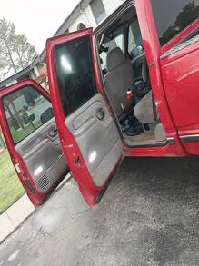 2pcs LED Interior Door Light - Compatible With 1999-2006silverado/Sierra 1500 3500 2500 HD - Door Panel Courtesy LightWarning Light Lamp Assembly - Red and White - View 8