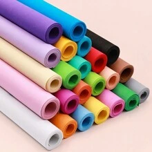 QFSPORTING 1 卷,白色,2 毫米厚,eva 泡沫片,diy 材料,1500x330x2 毫米,59.06x12.99x0.08 英寸,工藝學校項目,易於切割,打孔手工材料 - 白色 - 查看 1