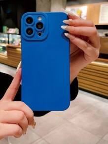 1pc Blue Cleyn Brand Anti-Shock Phone Case Compatible With Apple/Samsung/Xiaomi/Redmi/Oppo/Vivo/Xender/Realme/Infinix