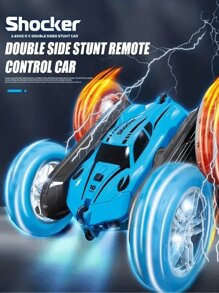 SHOCKER RC Cars JoyX 2.4GHz Fast Stunt RC Car, 4x4 Double Sided 360° Rotating - Multicolor - View 9