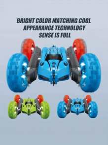 SHOCKER RC Cars JoyX 2.4GHz Fast Stunt RC Car, 4x4 Double Sided 360° Rotating - Multicolor - View 8