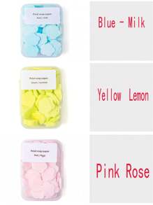 1入裝便攜迷你手部肥皂片，帶香味，方便攜帶，適用於旅行、家庭、學校、辦公室等場所，適用於沐浴和清潔，家居和生活、清潔用品、個人衛生、便攜式香皂紙、戶外手部清潔紙、便捷肥皂紙、旅行、手部清潔用品、小型肥皂紙盒裝 - 粉色 - 查看 5