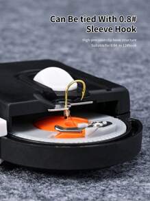 Leofishing自動繫鉤器,電池操作便攜式繫鉤機 - 黑色 - 查看 4