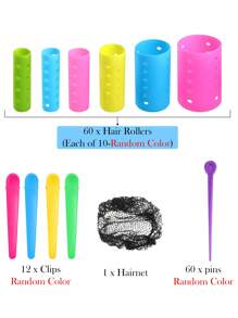133 Pieces Hair Rollers Set Include 60 Plastic Hair Rollers, Hair Rollers, Heatless Curls, Hair Curler, Hair Products And Accessories For Barber Salon Beauty Back To School, Travel Holiday Essentials, Hair Accessories For Women, Hair Curlers, Curly Hair Brush, Rollers, Curly Hair Products, Barber, Hair Curlers, Barber Accessories, Rollers, Curly Hair Products, Curler, Rollers For Hairdressing Equipment, Accessories, Hair Curl, Curly Hair Tools, Hair Roller, Christmas,Curly Hair, Hair Curler, Hair Rollers, Heatless Curl, Heatless Curls, Rollers, Hair Curlers, Curly Hair Products, Hair Curl, Hair Roller, Rollers For Hair, Curly Hair Tools, Heatless Curlers,Hair, Accessories, Hair Products, Hair Tools, Hair Stuff, Hair Care, Curly Hair Brush, Barber, Barber Accessories, Hairdressing Equipment,Heatless Waves,Travel Essentials,Travel Essential,Hairstyle,Hairdressing