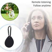 1入組寵物定位器矽膠保護殼,適用於airtag保護套 - 黑色 - 查看 2