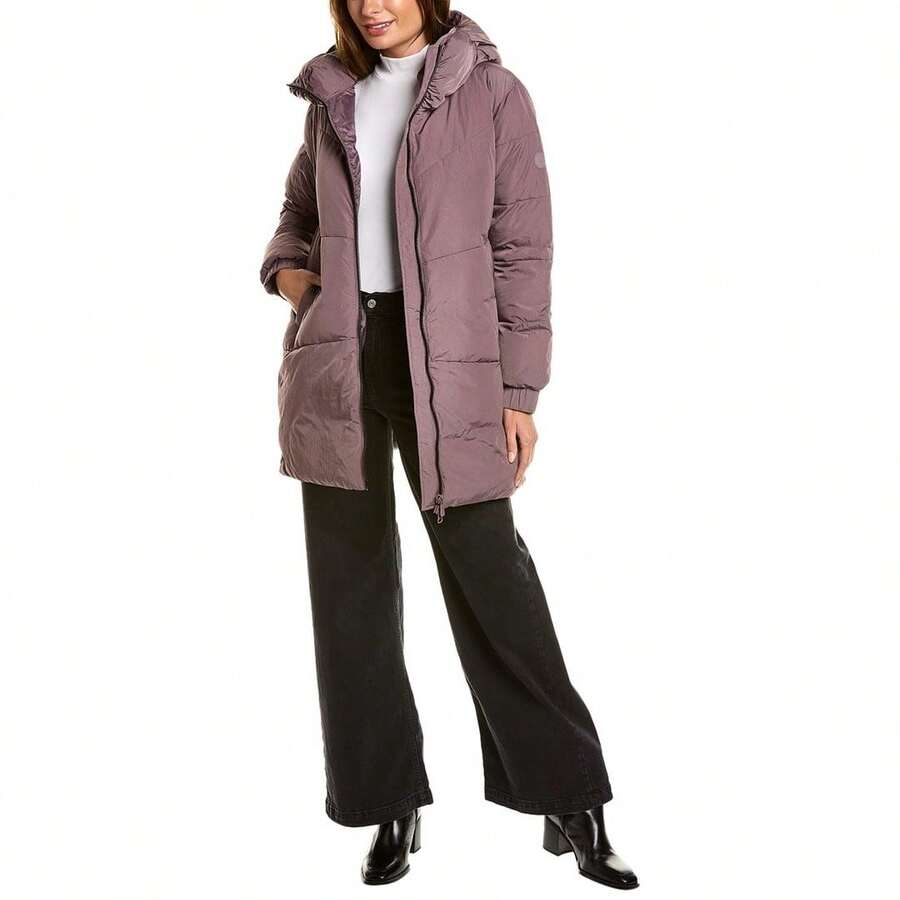 Save The Duck Abrigos de Invierno para Mujer - Morado - Ver 1