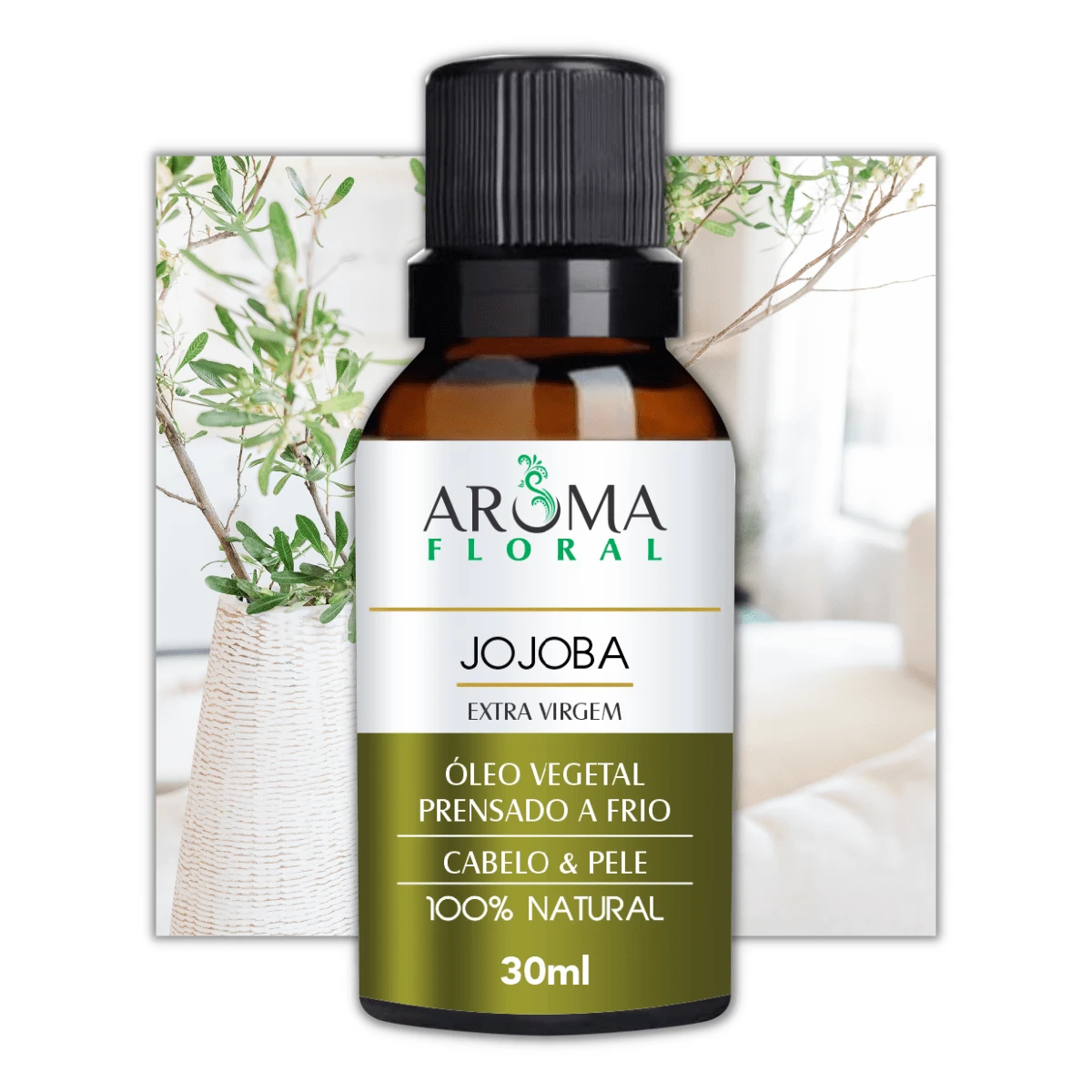 Óleos vegetais 100% Puros e Naturais Para Pele e Cabelo Escolha o seu Aroma Floral - Roxo - Visão 1