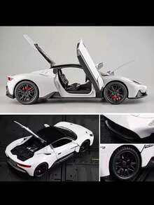 Maserati Mc20 Autos Metal Modelo Escala 1:32 Con Luz +música