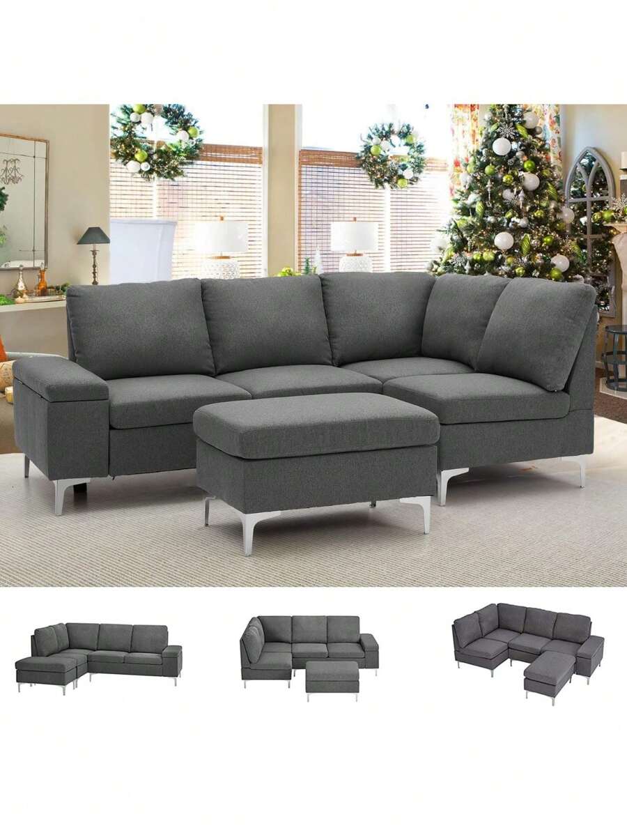 Sofas & Couches - 灰色 - 查看 1