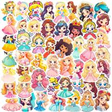 50/100Pcs Princess Stickers, Vinyl Waterproof Stickers For Laptop, Skateboard, Water Bottles, Computer, Phone,Cartoon Stickers For Teens Adults,School Supplies,Back To School - Multicolor - View 9