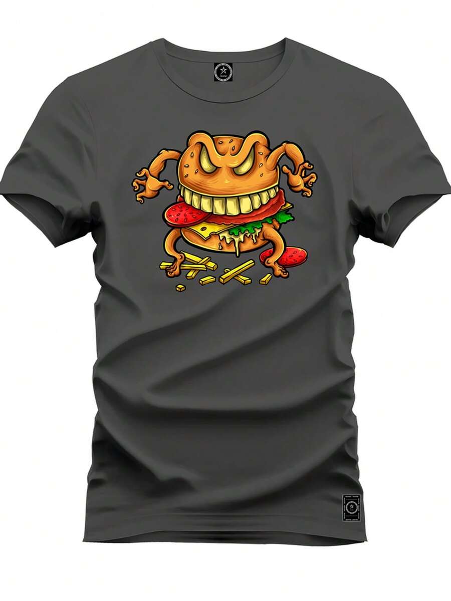 Nexstar Men T-Shirts - 深灰色 - 查看 1