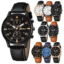 Fashion Gentleman Geneva Men's Metal Watch - Black - View 6