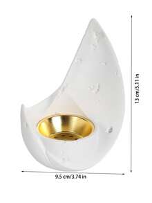 極簡風格聚苯乙烯香薰爐 - 白色 - 查看 5