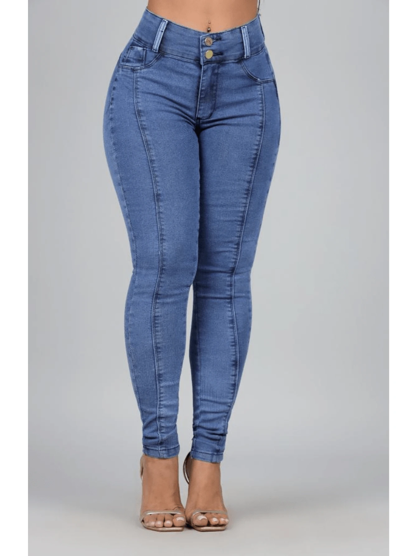 Women Jeans - Blue - View 1