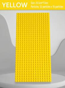 使用這套適用於流行積木品牌的黃色底板,打造自己的積木牆。可從17種顏色中選擇,在大型32×16底板上創建獨特的牆面裝飾。採用優質彈性abs材料製成,不易斷裂或彎曲,直邊設計更加貼合。請注意,實際產品的顏色可能因計算機顯示器的差異而有所不同。 - 黃色 - 查看 1