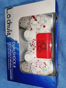 CONTROL PS4 4ta GENERACION BLANCO GOD OF WAR