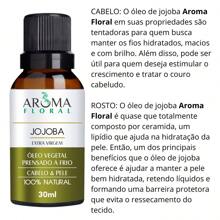 Óleos vegetais 100% Puros e Naturais Para Pele e Cabelo Escolha o seu Aroma Floral - Roxo - Visão 2