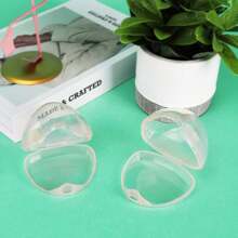 粉色奶嘴盒,奶嘴收納盒,旅行用奶嘴容器(1入裝) - 粉色 - 查看 6