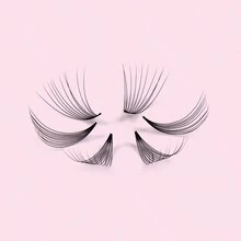 1盒0.07c-13mm多花式植纖睫毛延伸,天然纖維人造假睫毛 - C - 查看 2