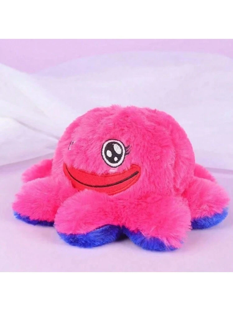 ぬいぐるみ タコのぬいぐるみ フリップ 20cm 青 ピンク | SHEIN JAPAN